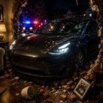 Tesla Autopilot Crashed Into a Woman's House, Killing Her on Impact