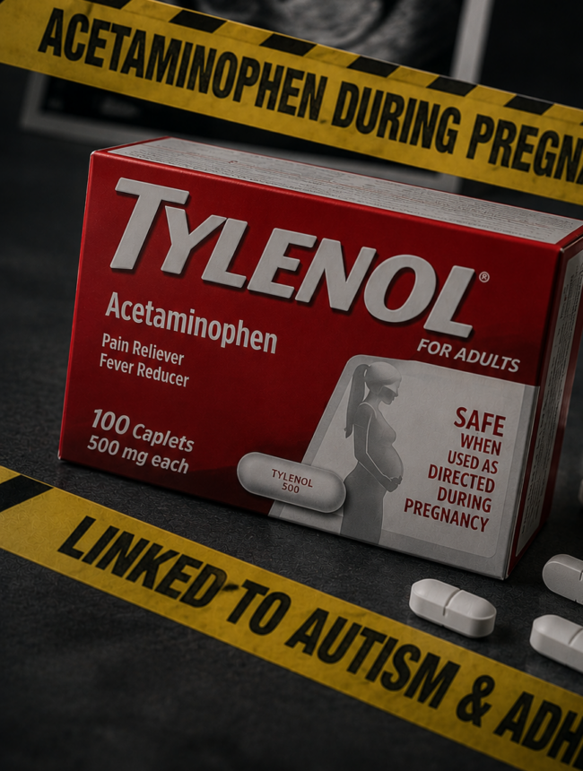 Acetaminophen in Tylenol Linked to Autism & ADHD in Children (2026)