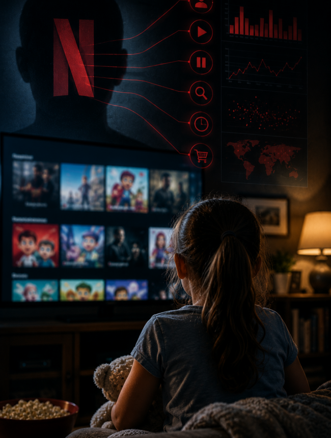 Netflix lawsuit 2026 over child data collection and addictive features