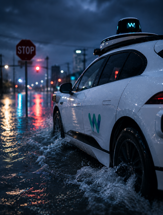 Waymo Robotaxi Recall 2026: Waymo Recalled After Driving in Flooded Lane